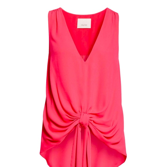 EUC Cinq a Sept Aisha Front Tie Top - Picture 5 of 14